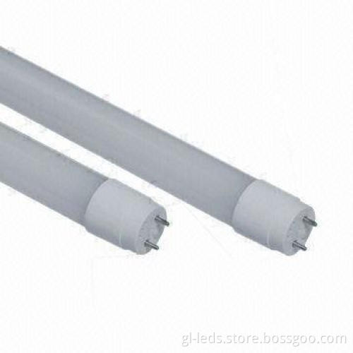 PC LED Daylight Tubes with 84%Ra Color Rendering Index and 100 to 240V AC Working Voltage